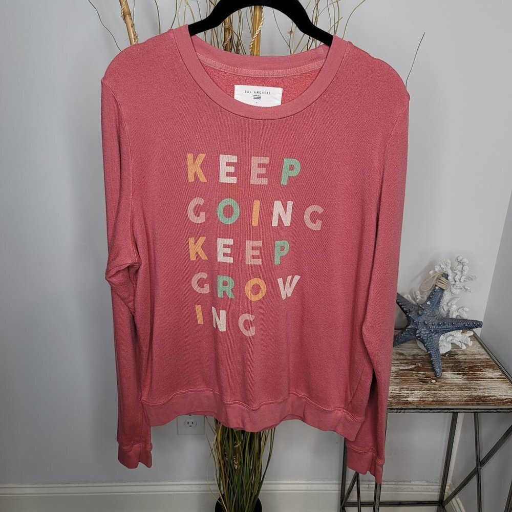 Sol Angeles Graphic Sweatshirt Womens Large‎